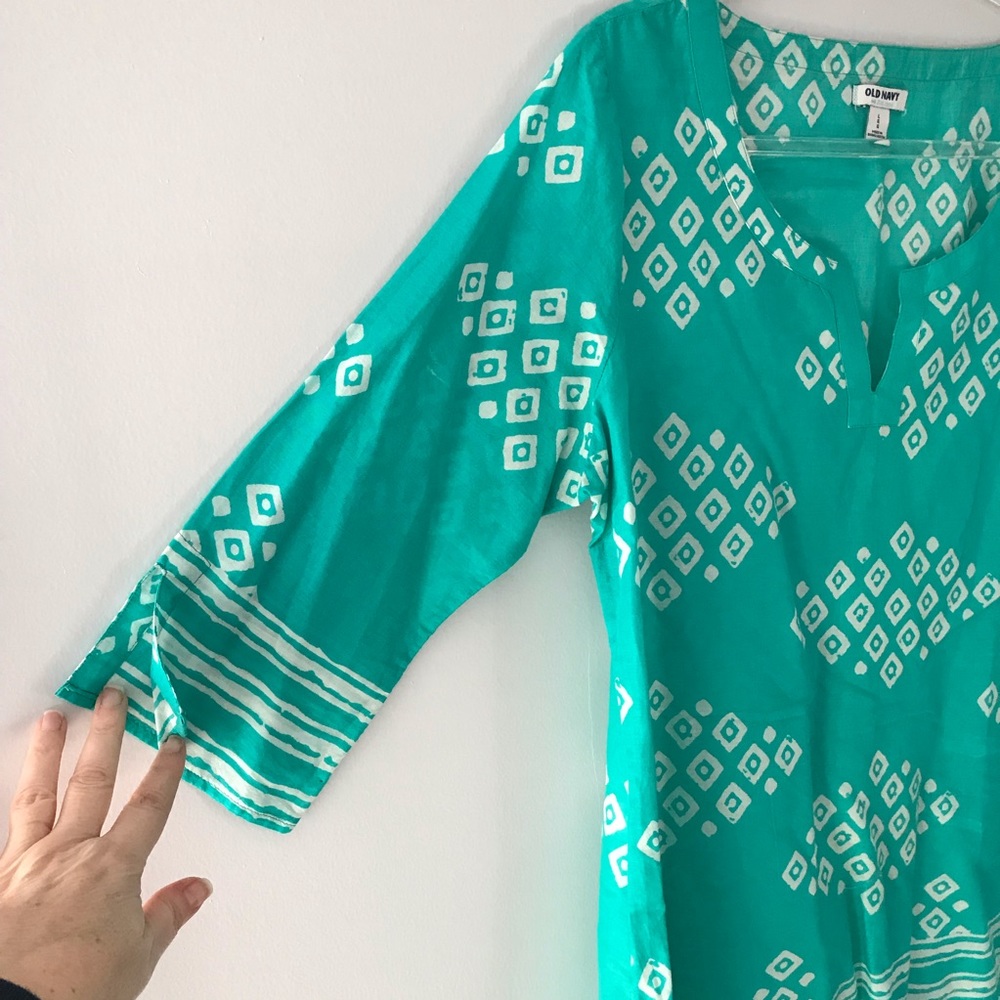 Tiffany Blue Tunic - Picture 2 of 8